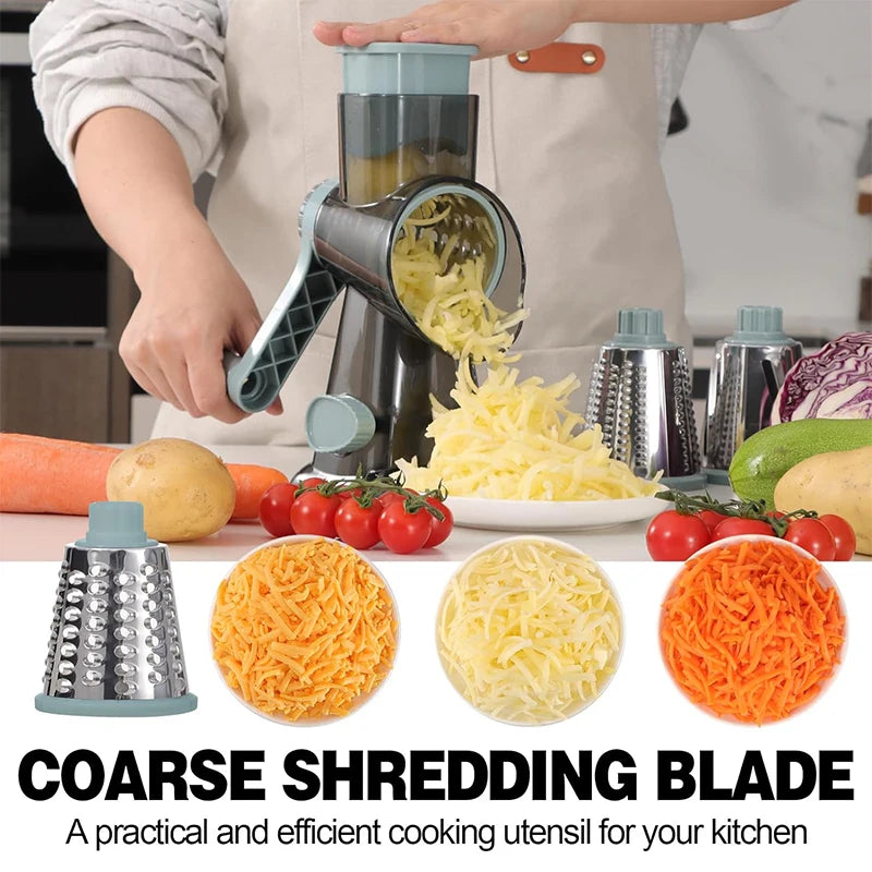 QuickGrip Pro Rotary Kitchen Shredder