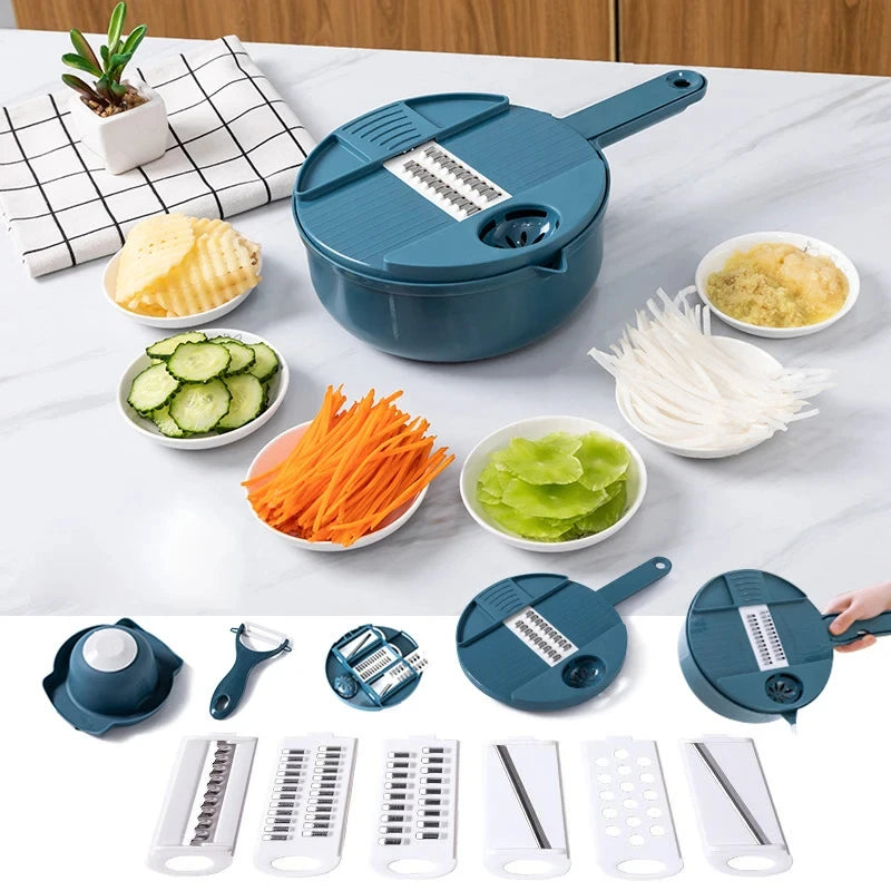 QuickSlice Manual Vegetable Cutter Slicer