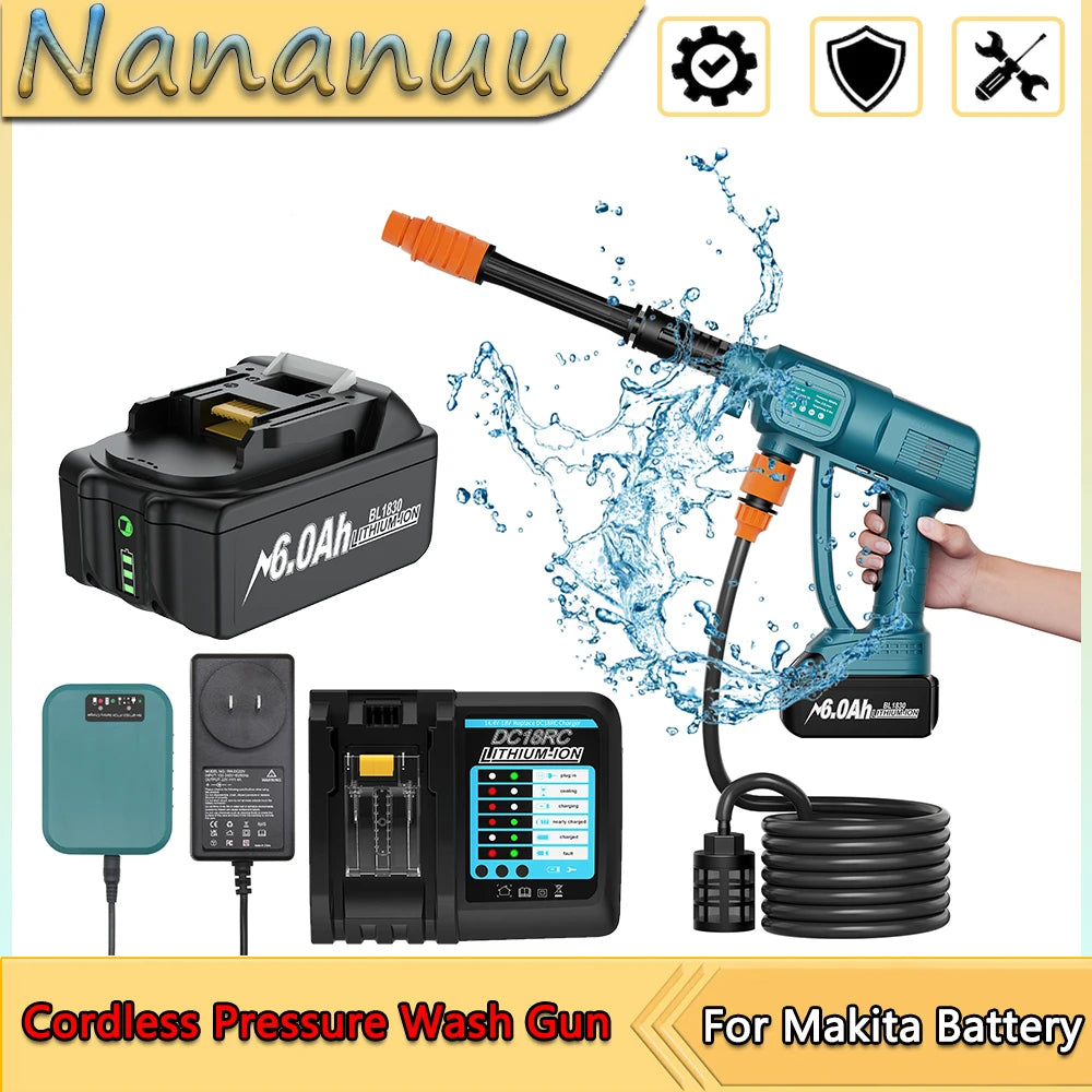 Portable PowerJet Car Wash Gun