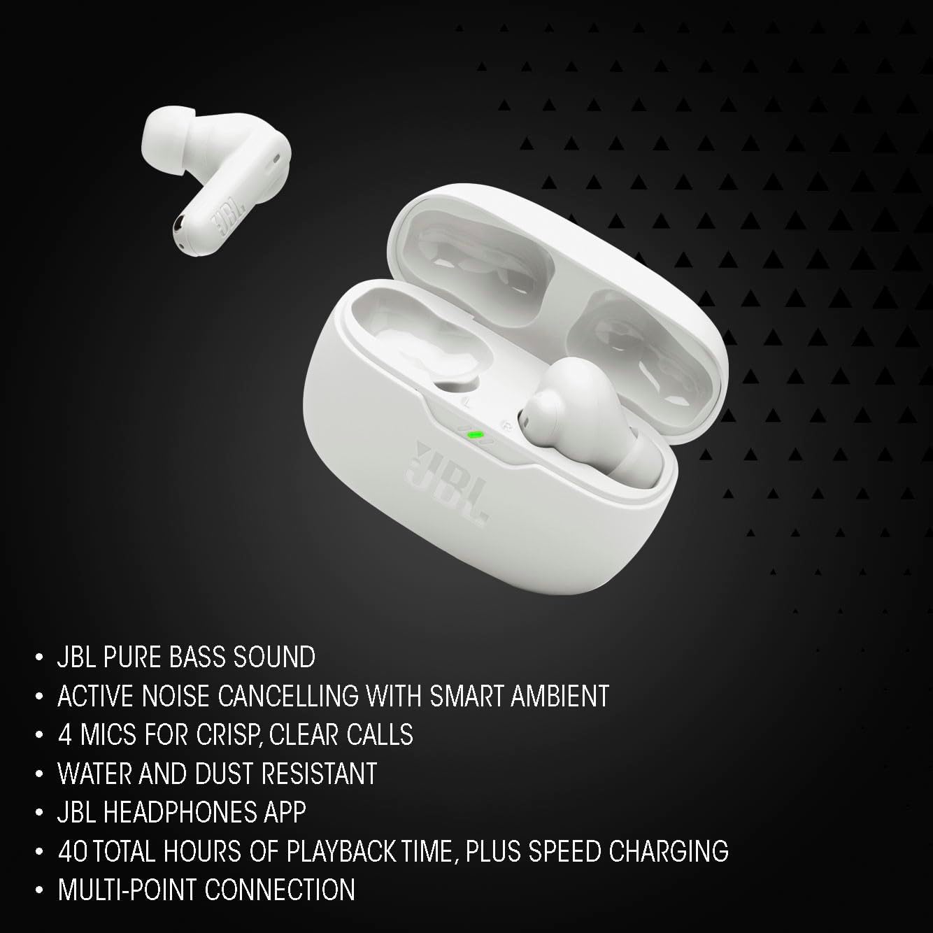 JBL Vibe Beam True Wireless Earbuds