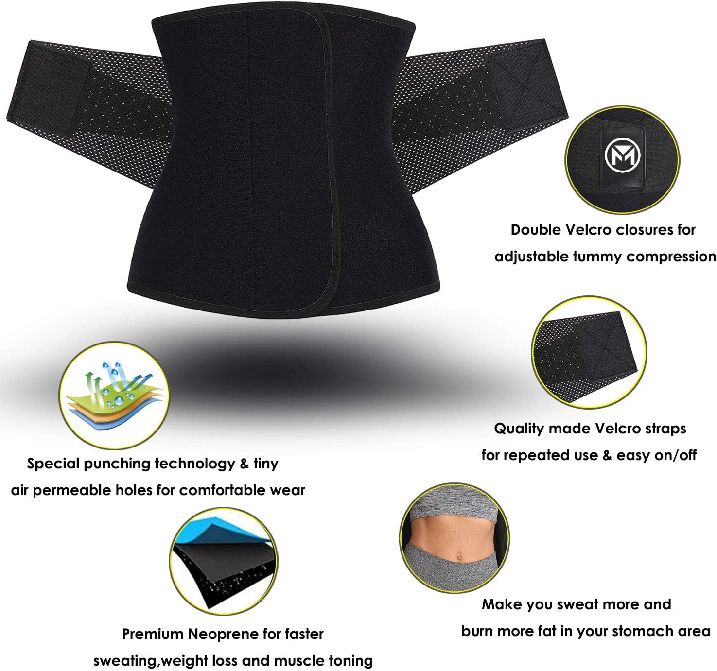 CoreFit Waist Trainer Belt