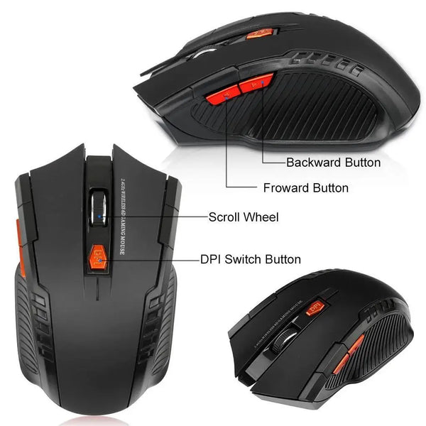 RapidGrip Pro Mini Wireless Mouse