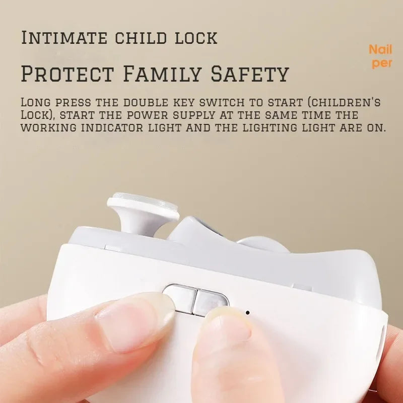 QuickTrim Electric Nail Clipper