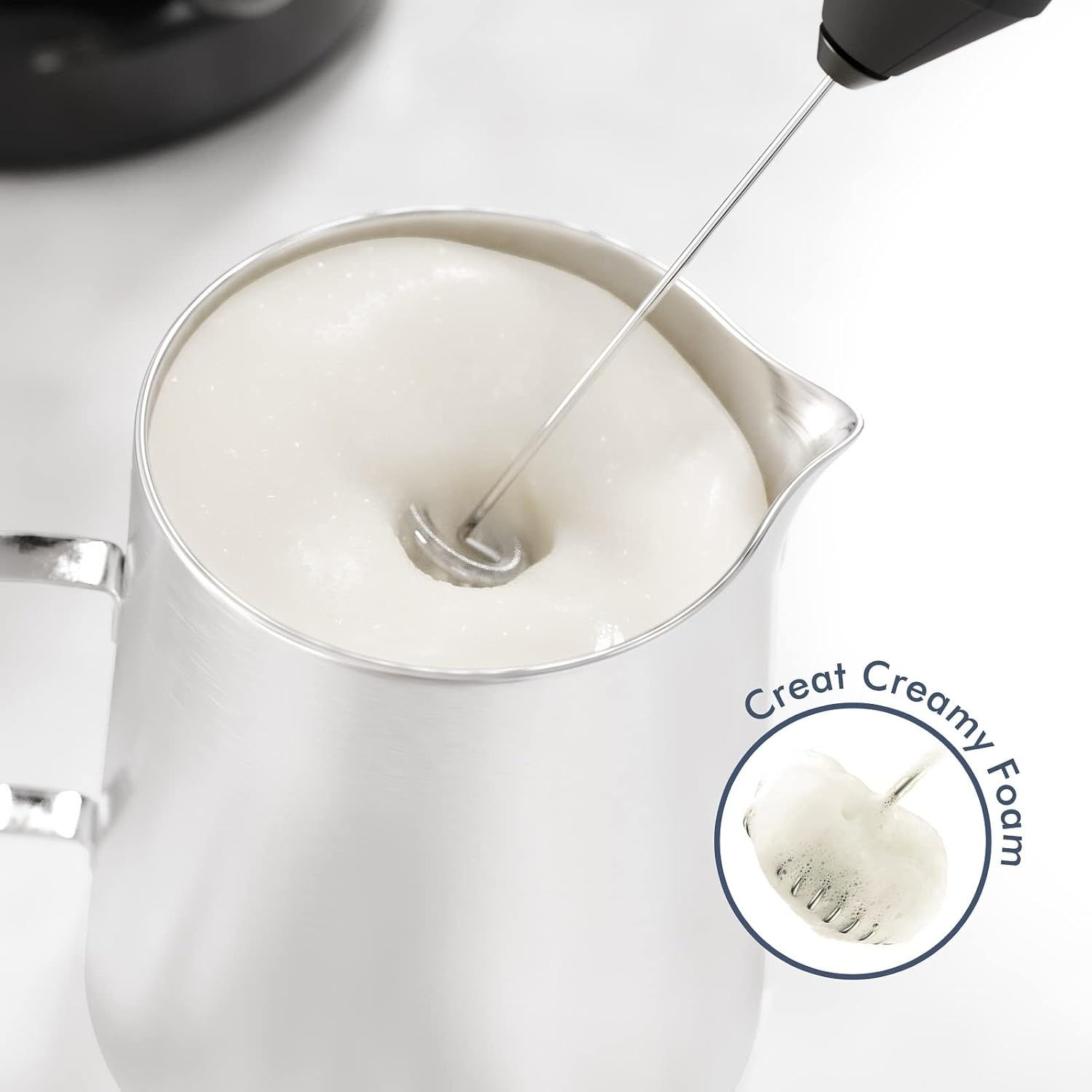 QuickFoam Compact Milk Frother Pro