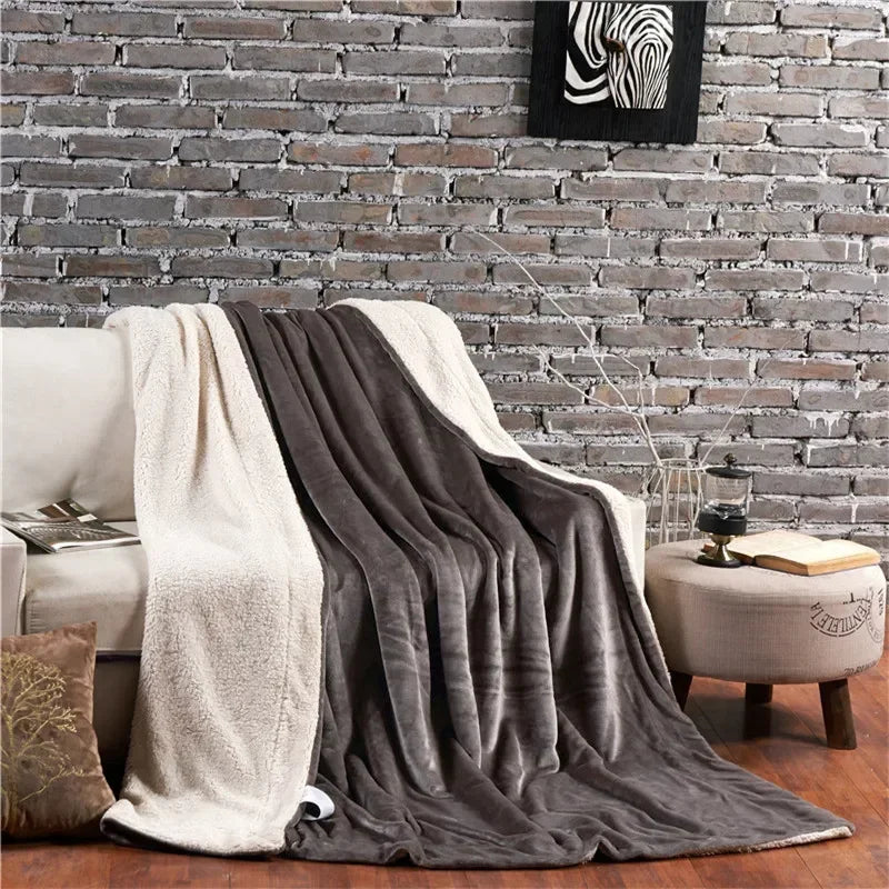 CozyCloud Wool Throw