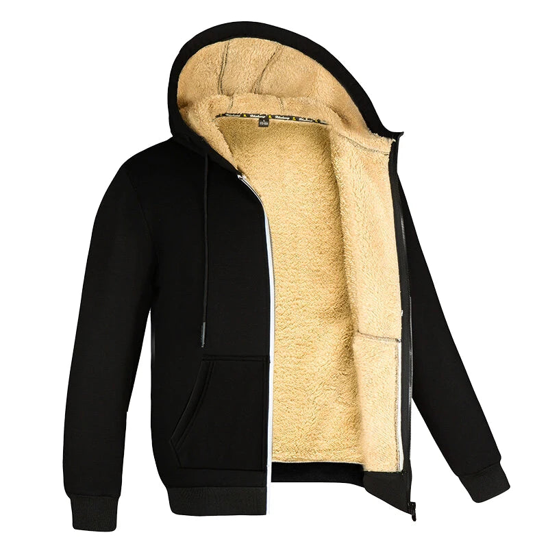 ArcticFit Wool Hoodie Coat