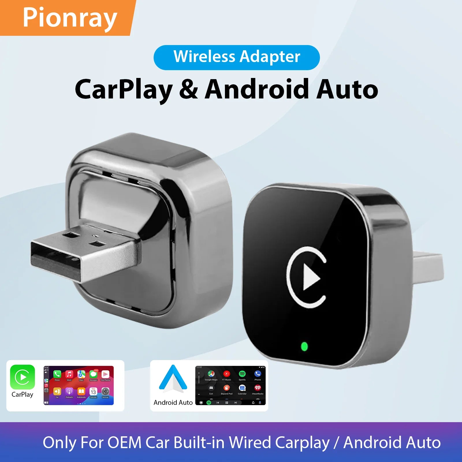 EasyCar Wireless CarPlay PlugPlay Adapter