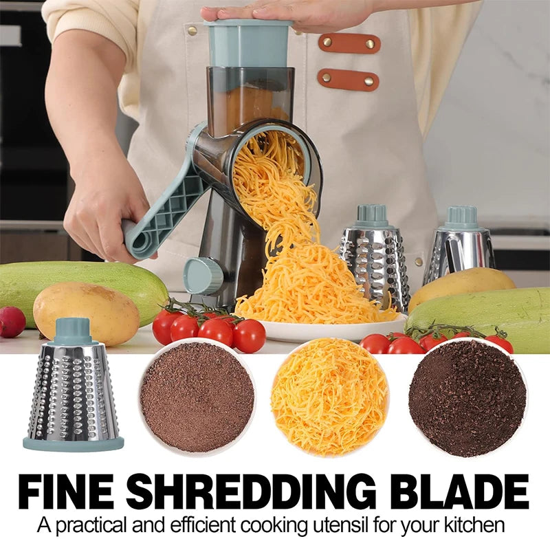 QuickGrip Pro Rotary Kitchen Shredder